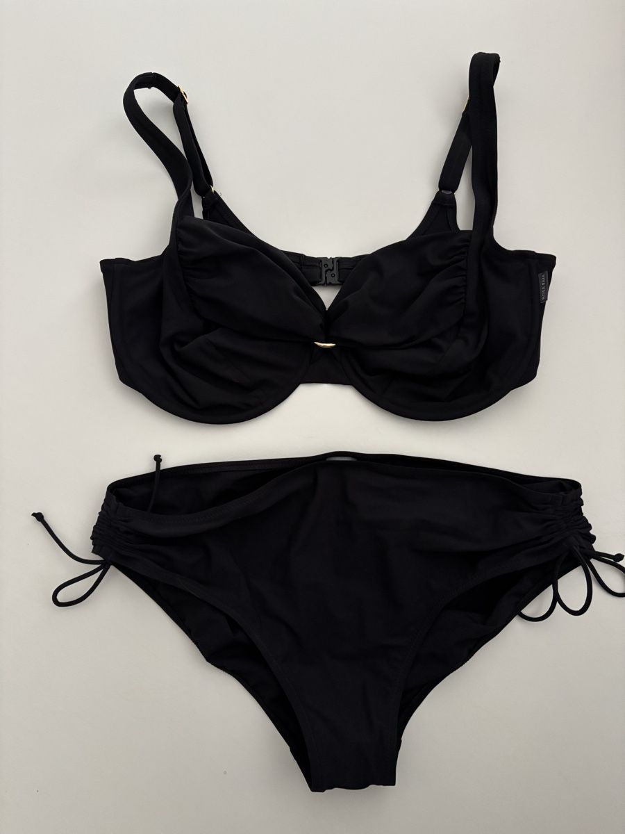 Costumi da bagno & Bikini: Schwarzer Bikini, Rosa Faia, Gr. 42/E, neuwertig! – Usato da Stettfurt venduto da rebella