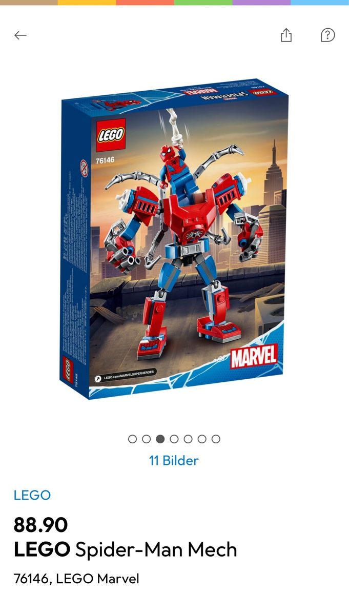 Lego Kit di costruzioni: Lego Marvel Spiderman 76146 NEU – Nuovo e nell'imballaggio originale da Birsfelden venduto da bar_dlr6 1