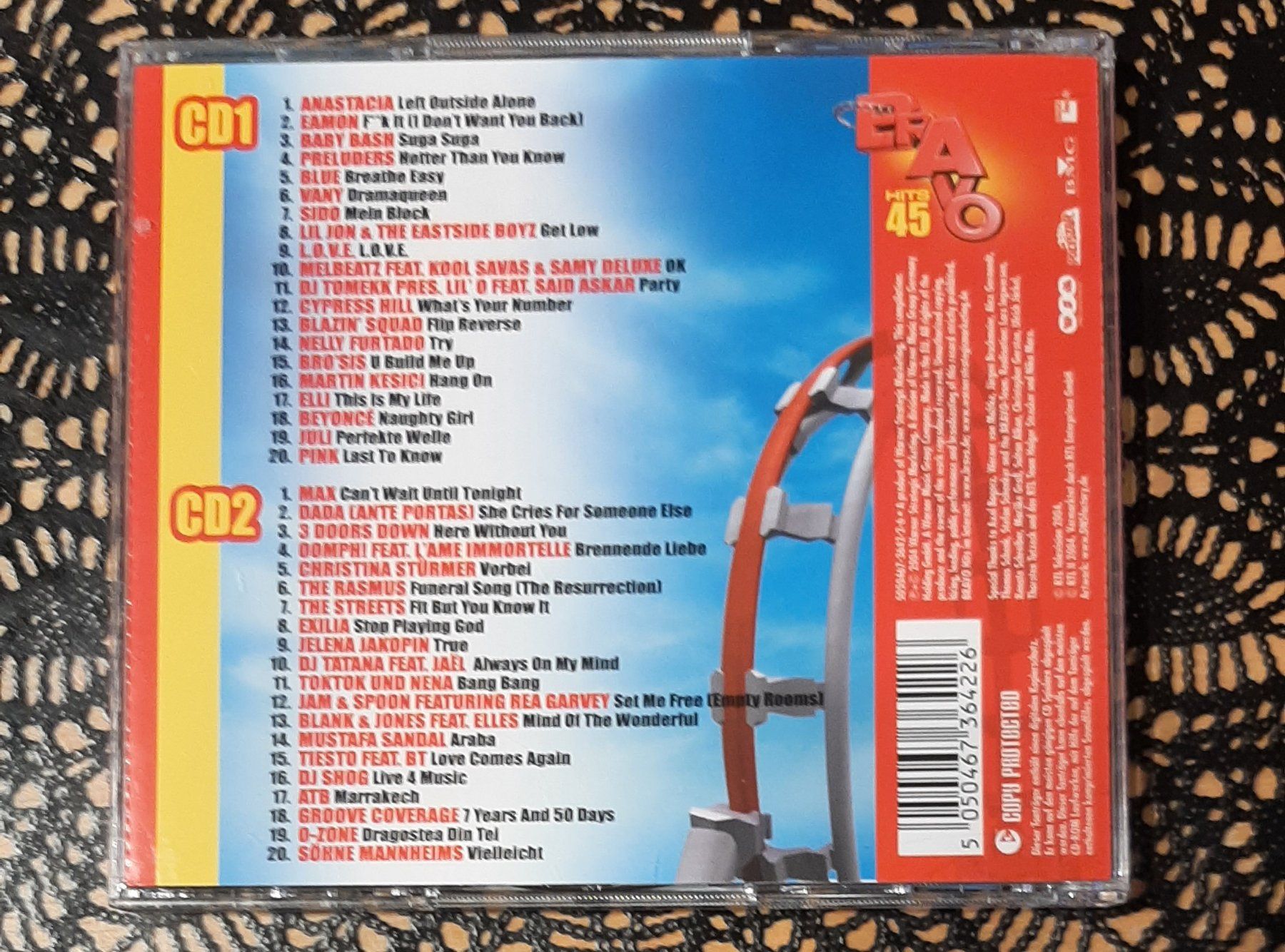 CD: Bravo Hits 45, Doppel CD, 2004, Hit Compilation, Sampler – Usato da Amriswil venduto da Celini3 1