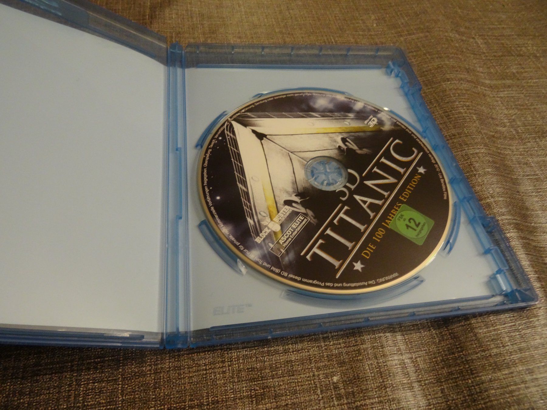 Tutti i DVDs: Titanic 3D Blu-ray 100 Jahre Edition – Usato da Olten venduto da Disc-Verkauf 1