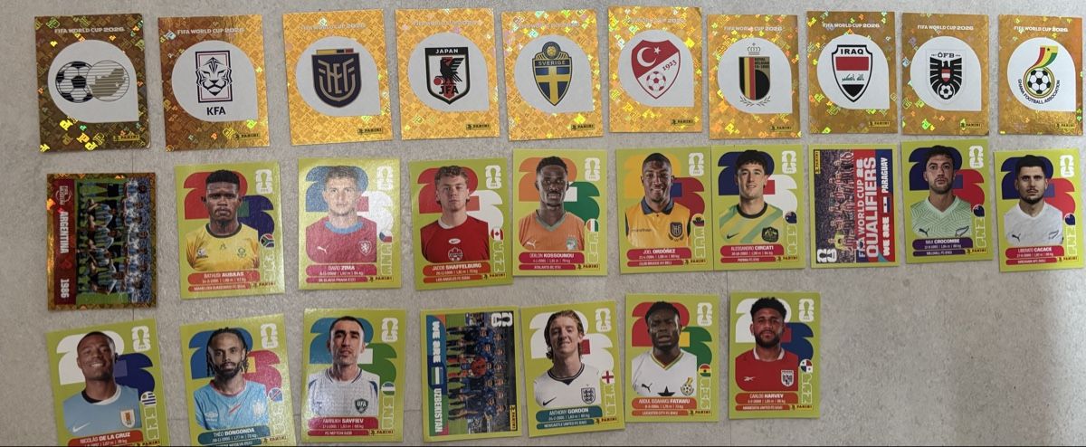 Panini Carte collezionabili: 27 Panini Bilder WM 2026 – Nuovo (secondo la descrizione) da Münchenbuchsee venduto da FCBolle