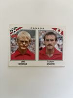 Carte Football Panini Mexico 86 Canada Ian Bridge