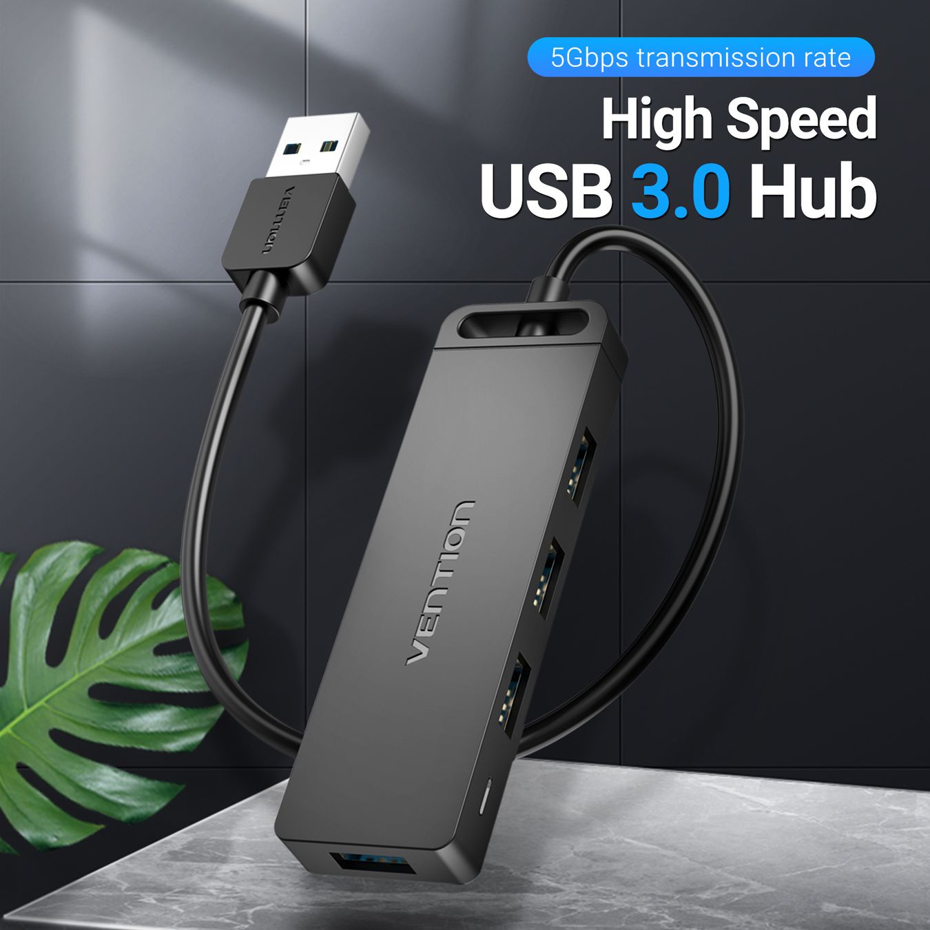 Hub & Switch: 4-Port USB 3.0 Hub 0.5 Meter – Nuovo e nell'imballaggio originale da Dietlikon venduto da Salesmax 3