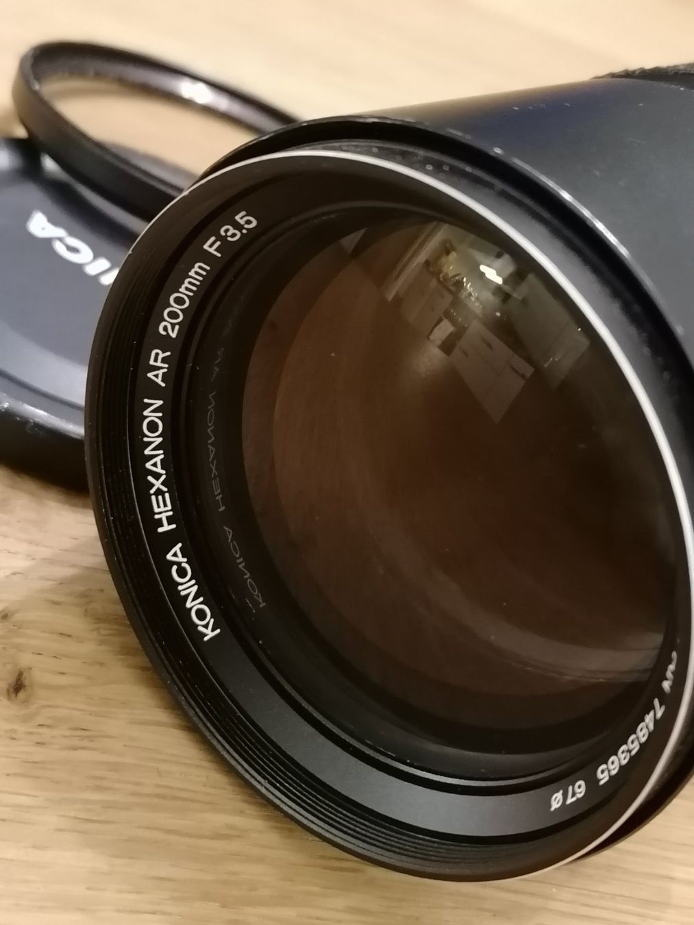 Konica Obiettivi: Objektiv - Konica AR 200mm 3.5 – Usato da Basel venduto da vintagecollector 1