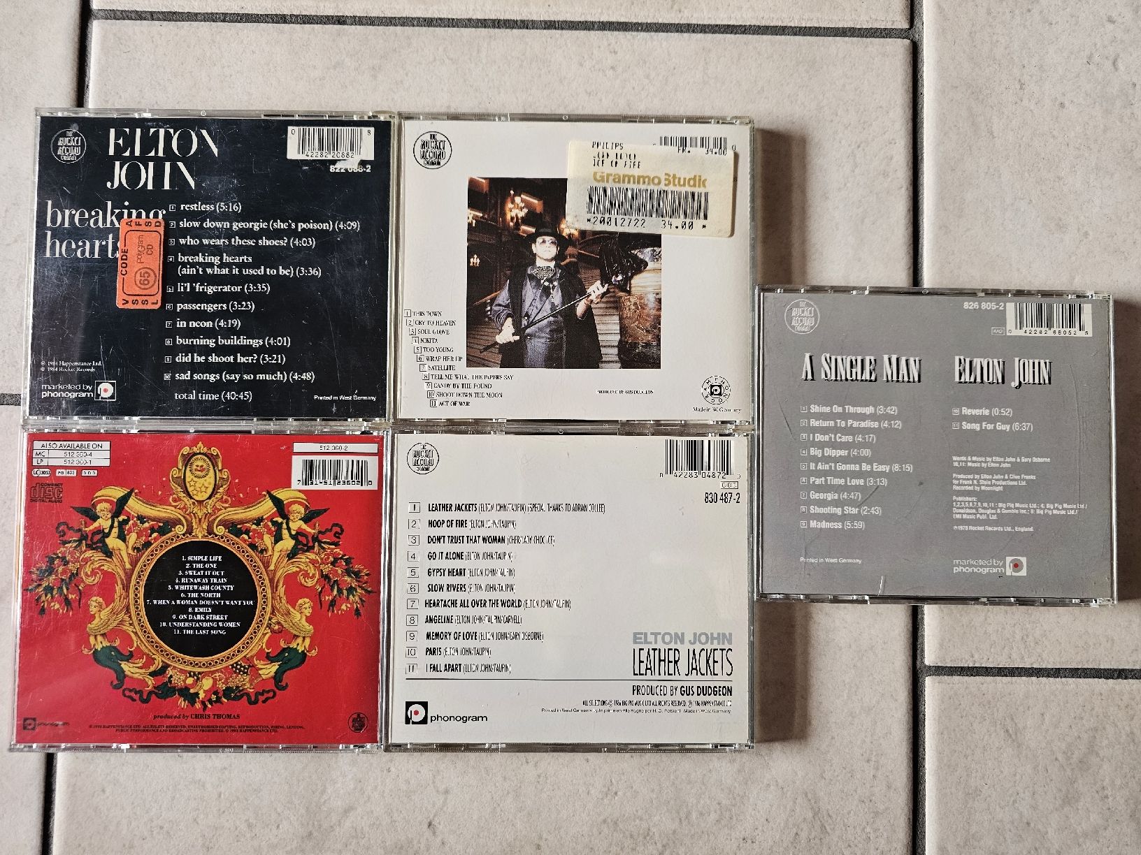 CD: Elton John  -  5x Alben – Usato da Schneisingen venduto da backstore24 1