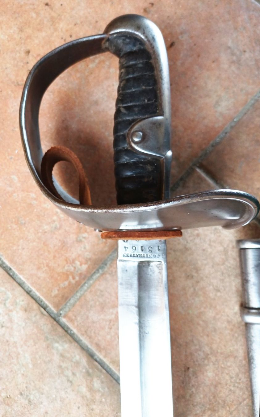 Armi bianche: Armée suisse sabre mod. 1867 – Usato da Thônex venduto da lenine01 2