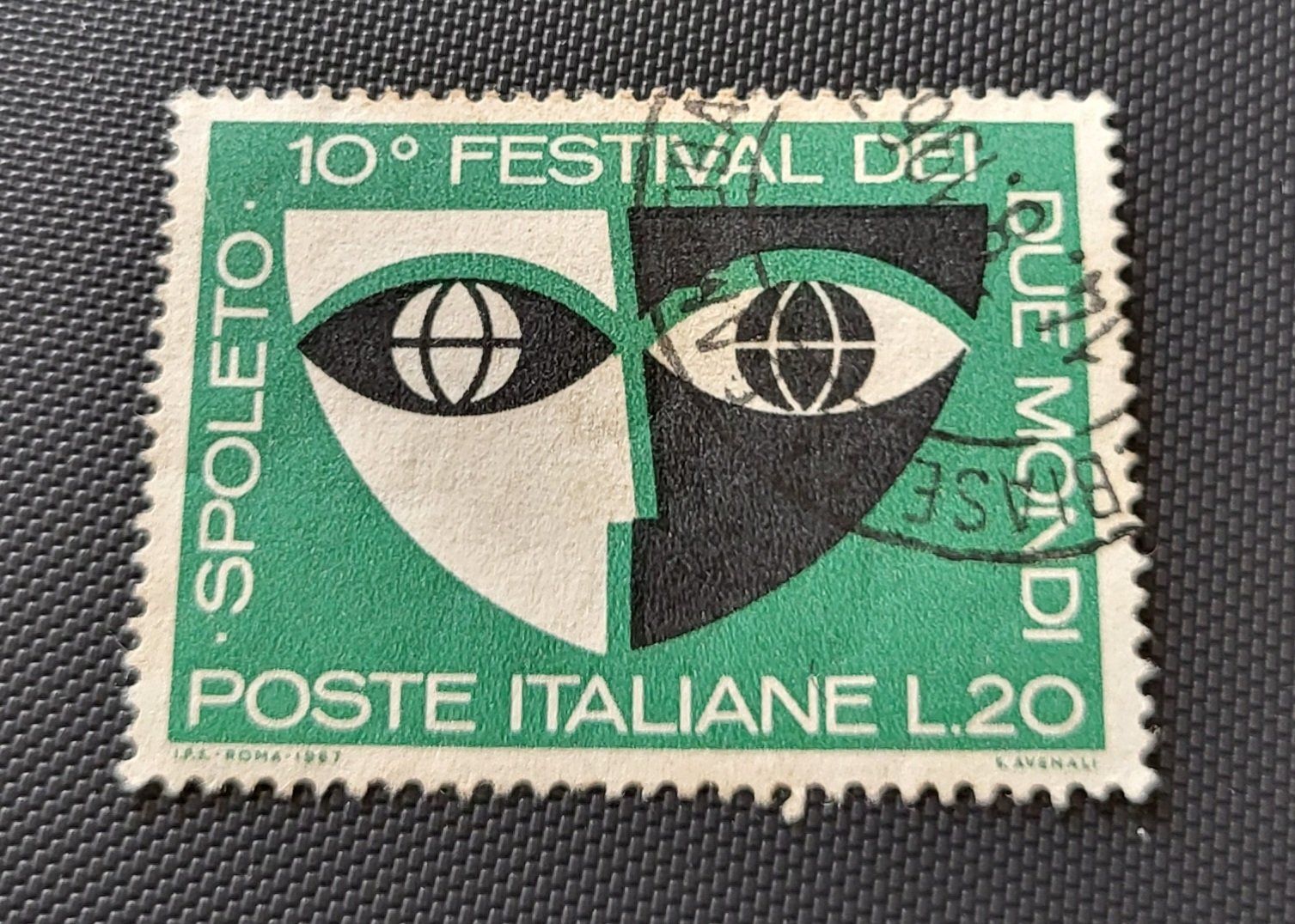 Tutti i francobolli: Italien 1967 briefmarke – Usato da St Gallen venduto da Stampsalshobby