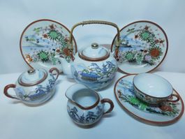 Vintage japanische Porzellan Set