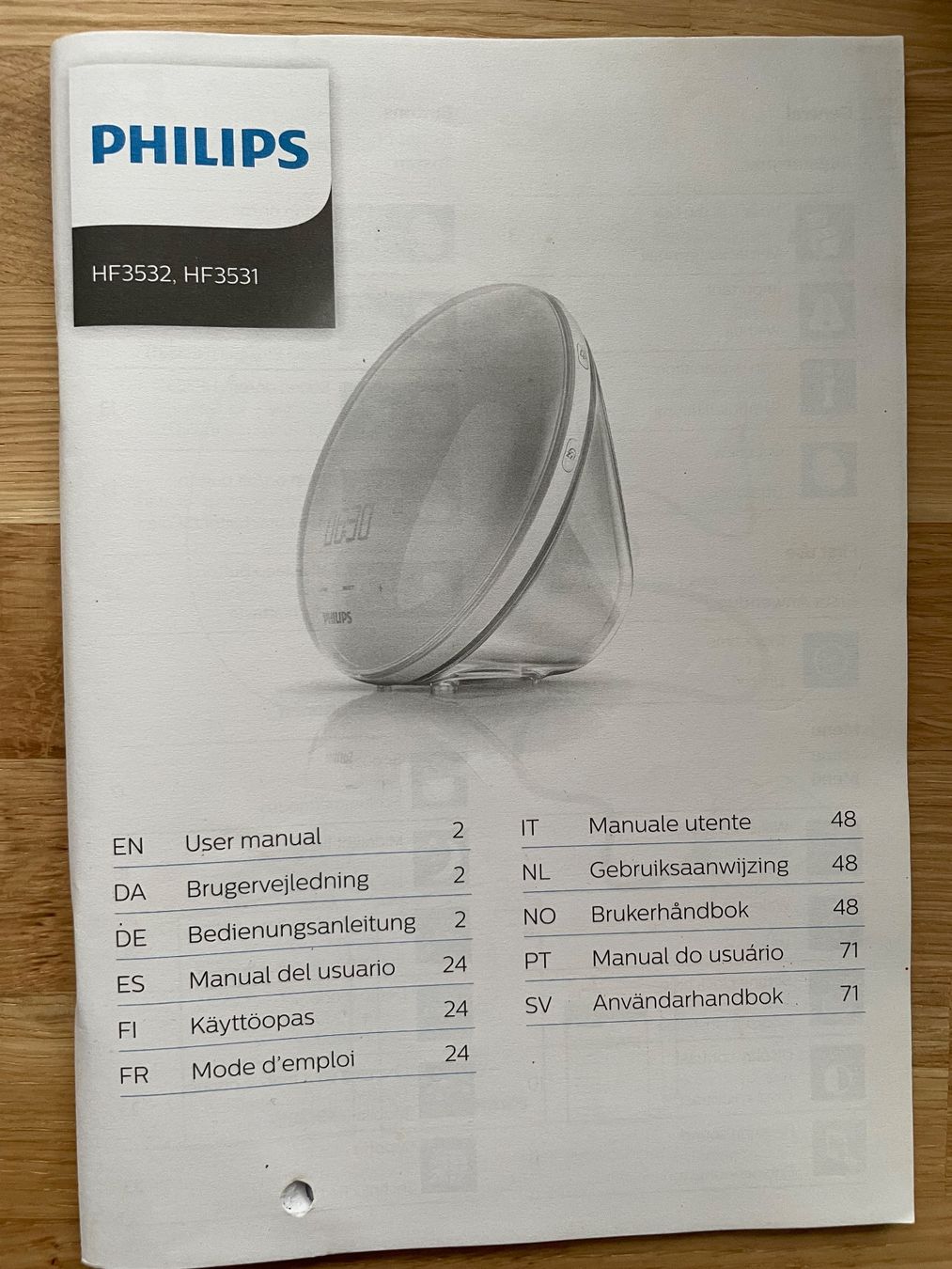 Philips Sveglie: Lichtwecker Philips HF3523 – Usato da Oberuzwil venduto da sar_2zkz 4