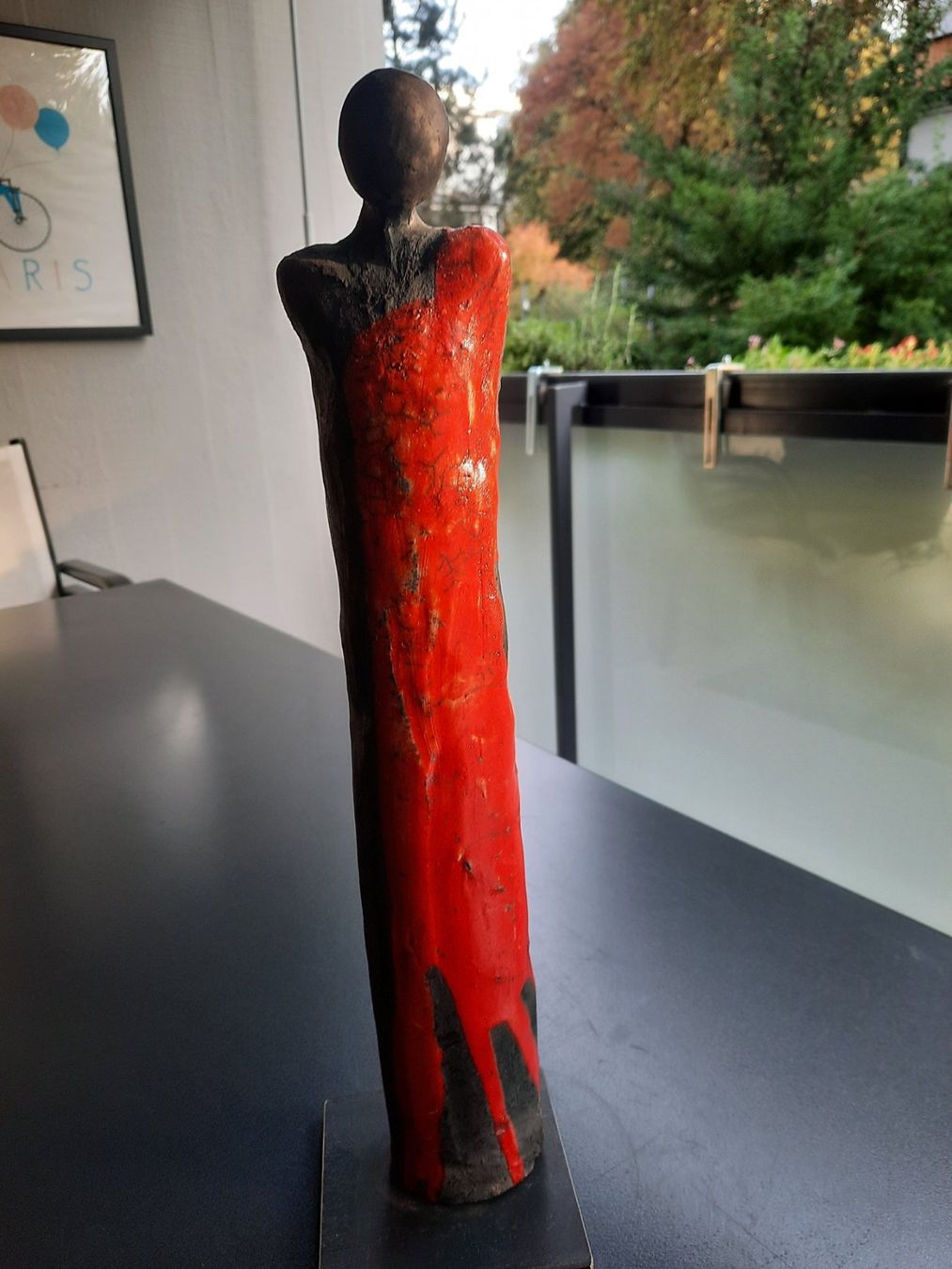 Sculture & Statue: Massai-Skulptur aus Metall. – Usato da Zürich venduto da maheKarpf