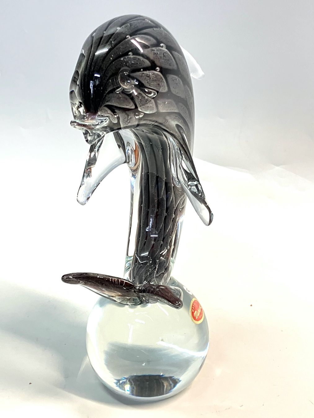 Murano Figuren: Murano Delfin Fisch Kristallglas – Gebraucht aus Horw von luzernicus 1
