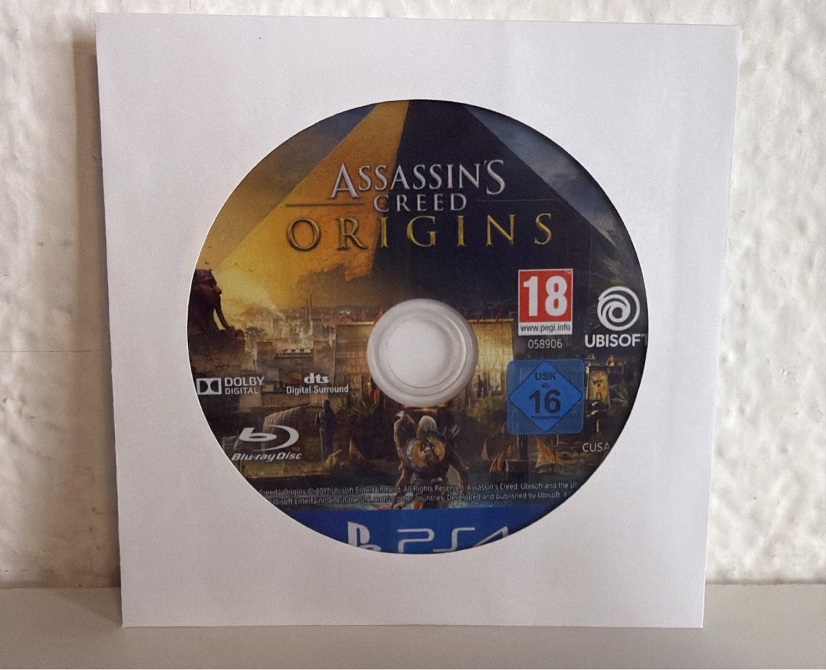 Sony Spiele: Assassin's Creed Origins PS4/PS5 - game disc – Gebraucht aus Ehrendingen von bubulence 1