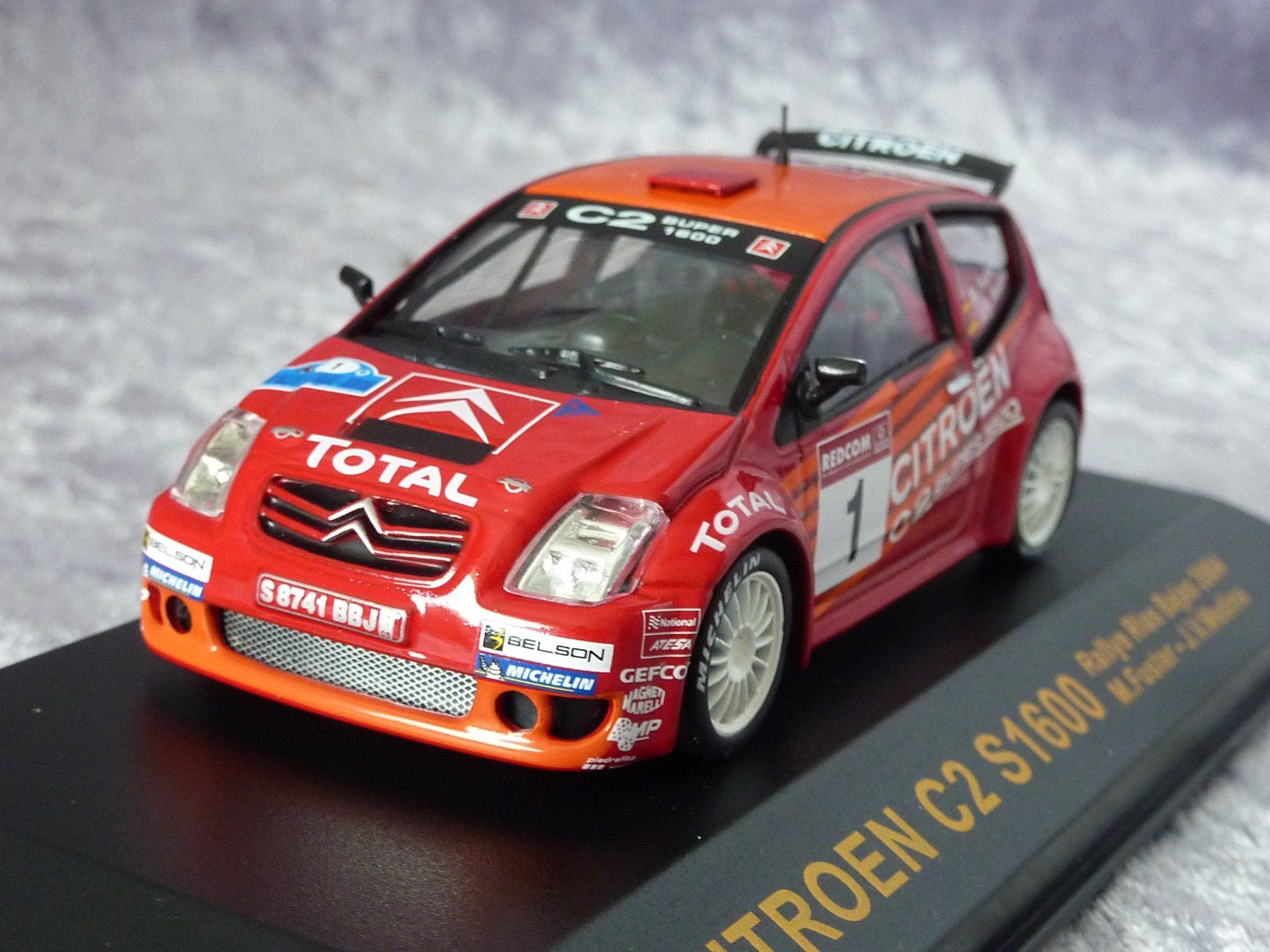Citroën Modellautos: Citroen C2 S1600 Rally 2004  1.43 – Neu und originalverpackt aus Dürrenäsch von modellautos4you 2