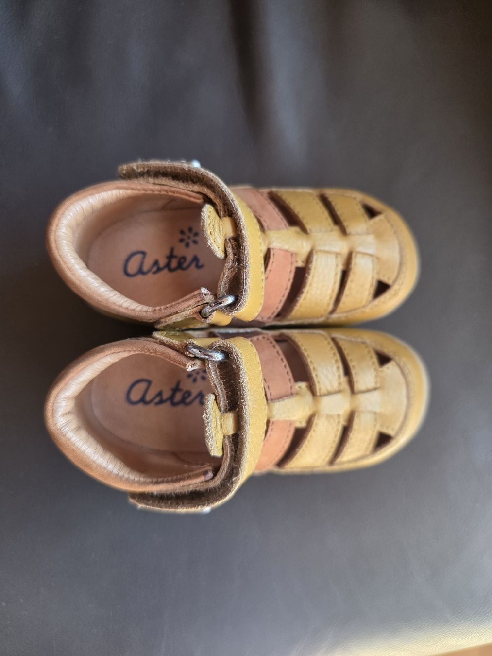 Scarpe da uomo: Sandales cuir camel Aster Pointure 20 – Nuovo e nell'imballaggio originale da Genève venduto da nat_xxb5 1