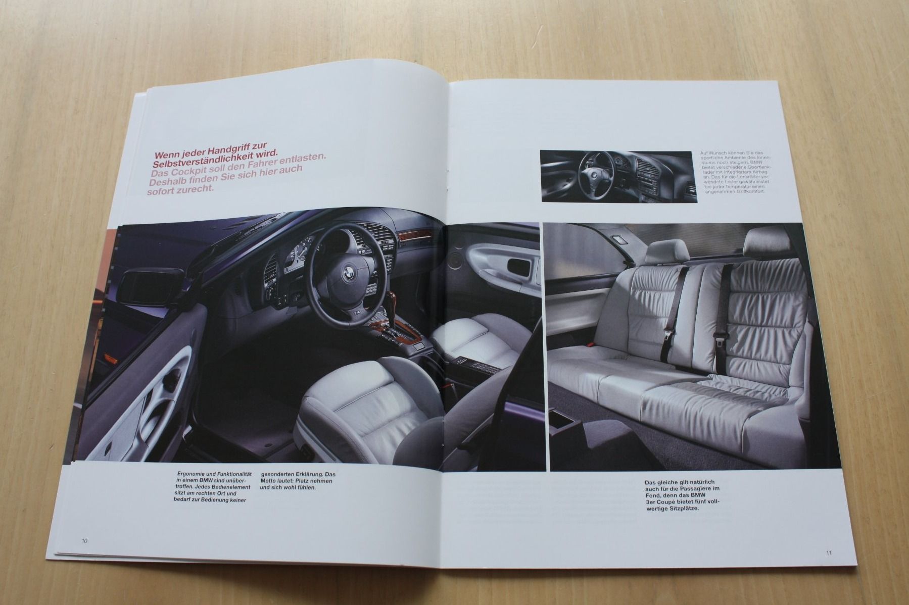 BMW Documenti: BMW 3er Coupe Prospekt 1997 – Usato da Wikon venduto da erwin400 5