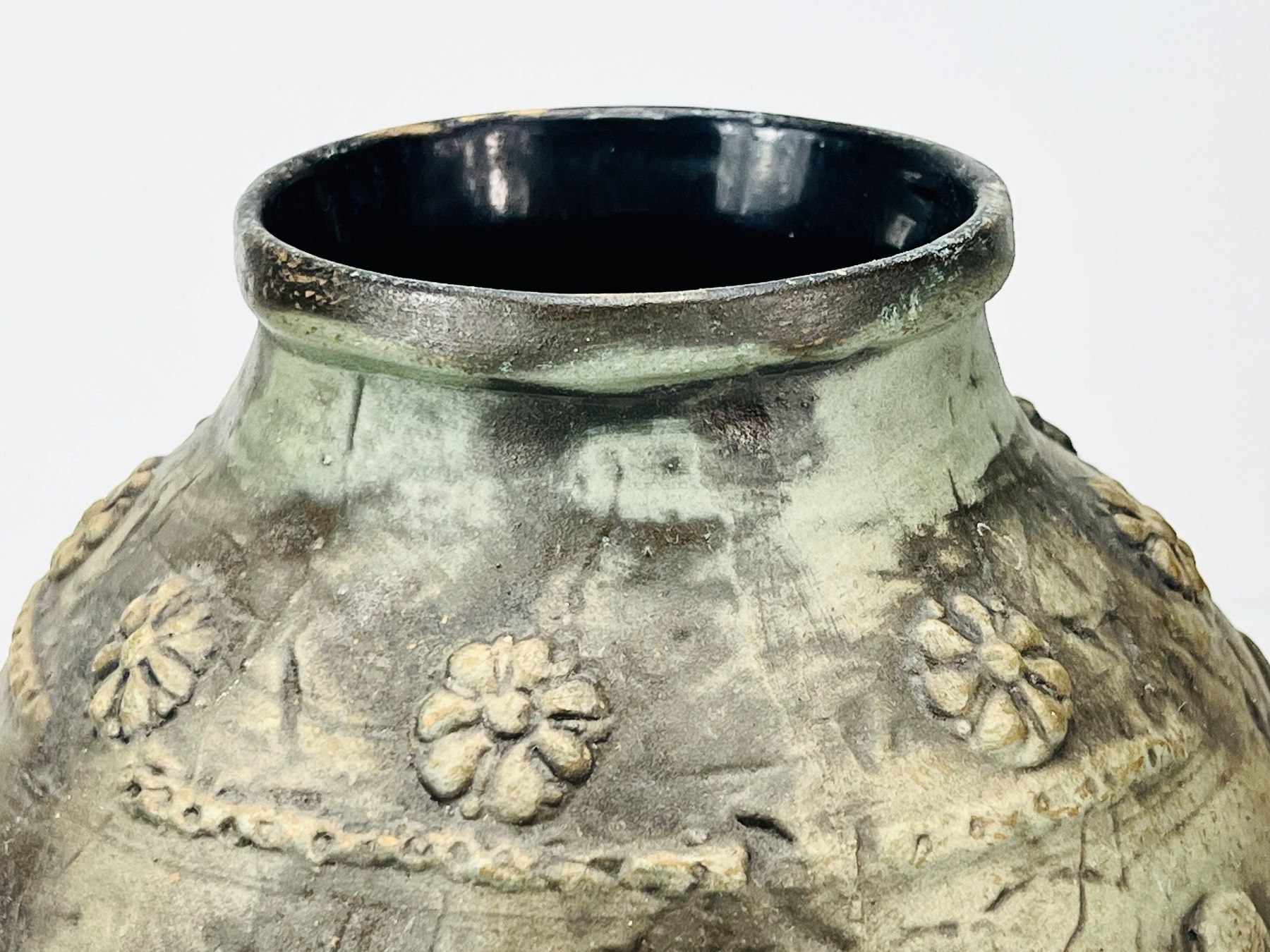 Vasi & Recipienti: Vintage SCHEURICH Keramik Relief-Vase – Usato da Zürich venduto da Arche_Brockenhaus 2