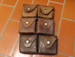 Schweizer Armee Patronentaschen 3 stk 1951 1943  1941