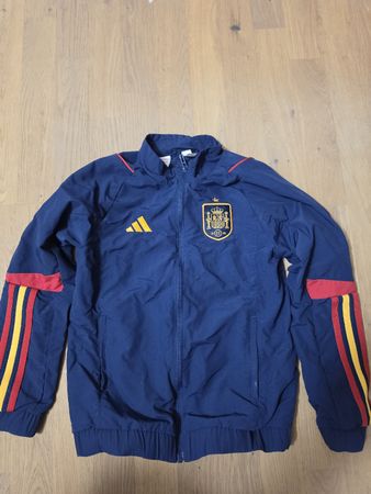 Orginale Spanien Trainingsjacke 2022 Adidas Gr. 140