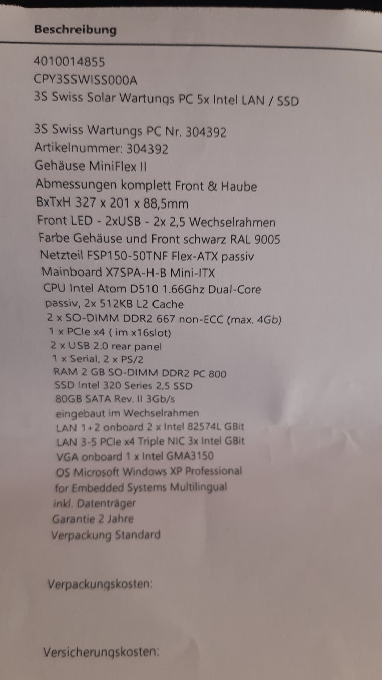 PC: PC Intel Atom D510 2GB RAM 80GB SSD – Usato da Oey venduto da Parkplatzbrocki 2