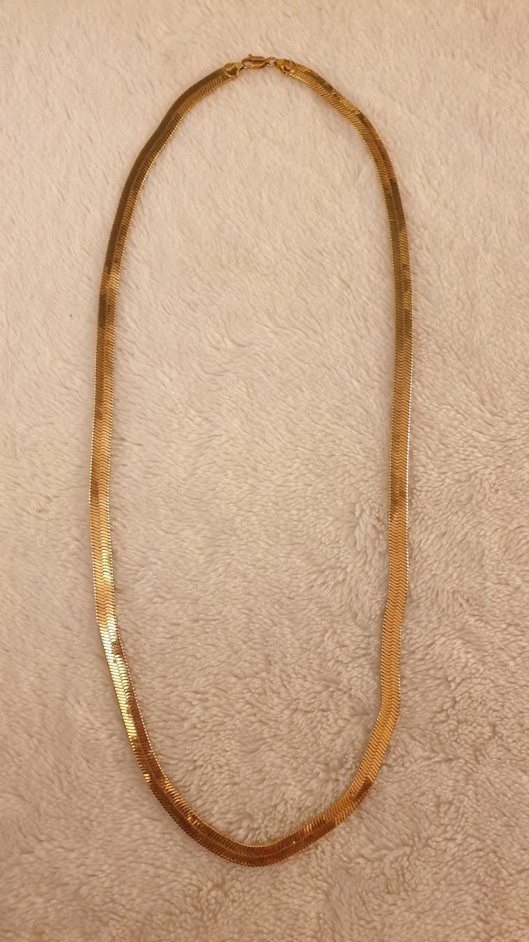 Catenine: Schlangenkette - Länge: 77 cm - Breite: 7 mm – Nuovo e nell'imballaggio originale da Würenlos venduto da Abracadabra26 1
