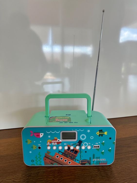 Kinder Radio/CD/USB mit Mikrofon Kaufen auf Ricardo