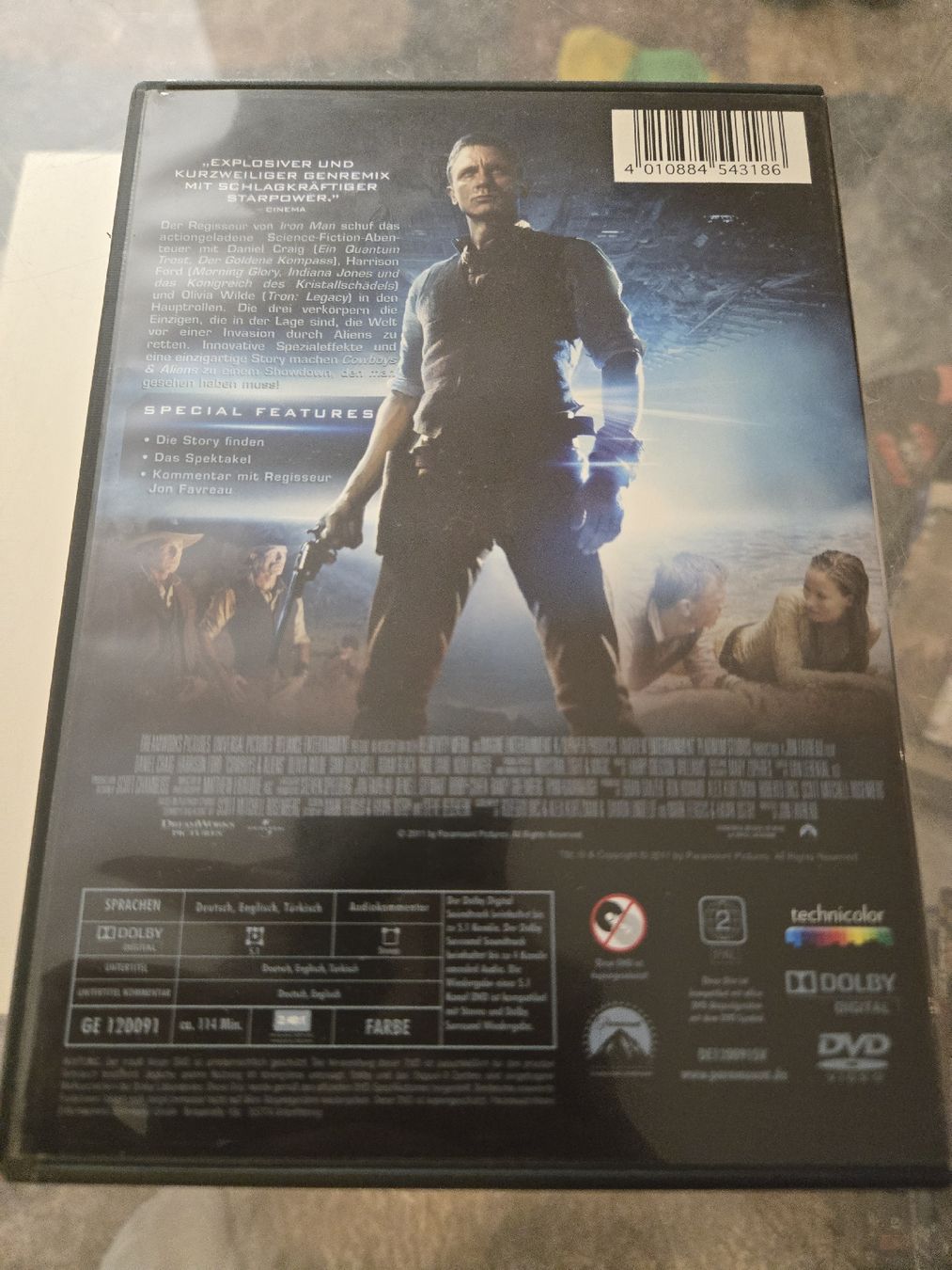 Alle DVDs: Cowboys & Aliens DVD – Gebraucht aus Bussigny von Kfdlt 1