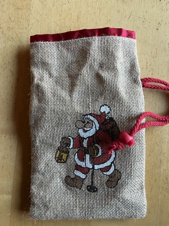 Samichlaus Nikolaus Säckli Jutesack Weihnachten, neu!