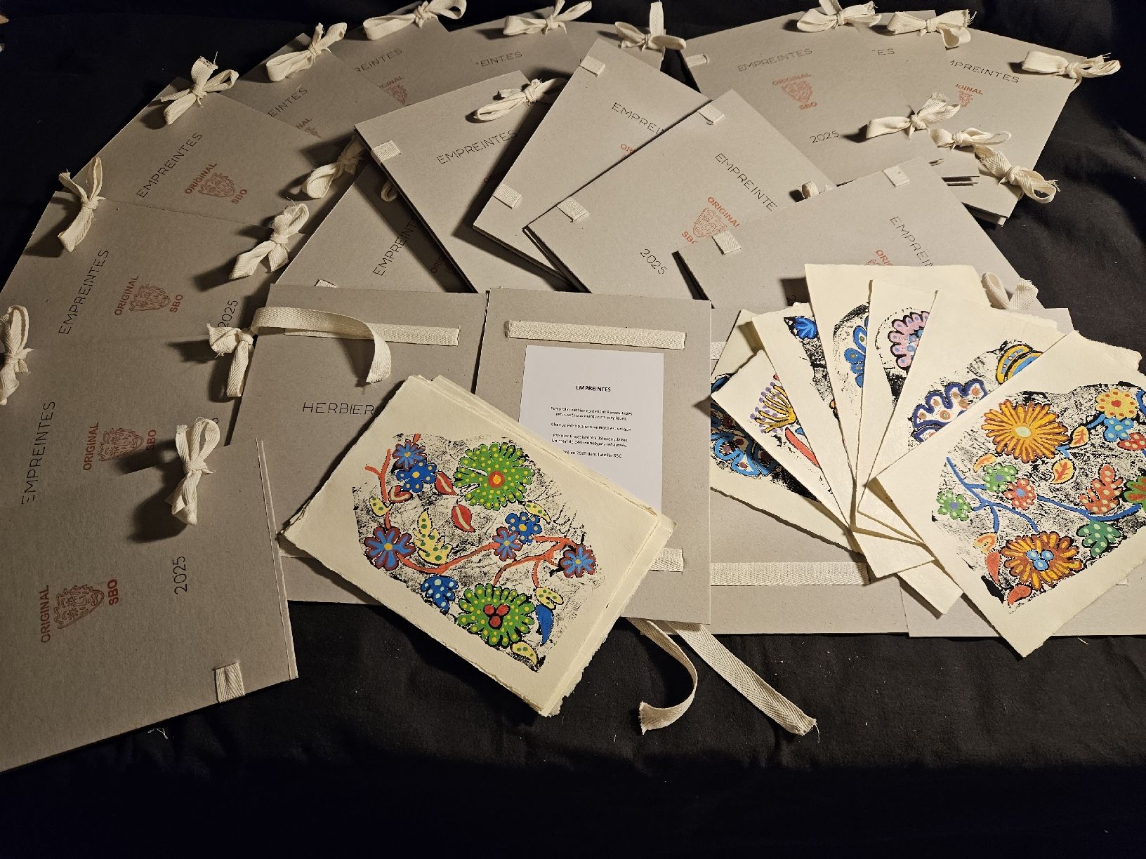 Incisioni: Gravures Monotypes Herbier "Empreintes" 2025, tirage limité! – Nuovo e nell'imballaggio originale da Les Brenets venduto da SBO56