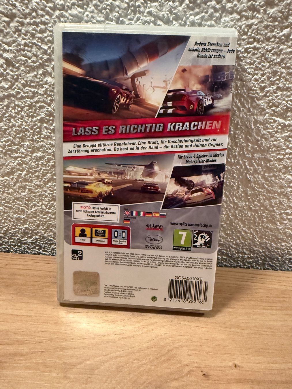 Sony Spiele: Split / Second / Velocity PSP – Gebraucht aus Steffisburg von Copy22 2