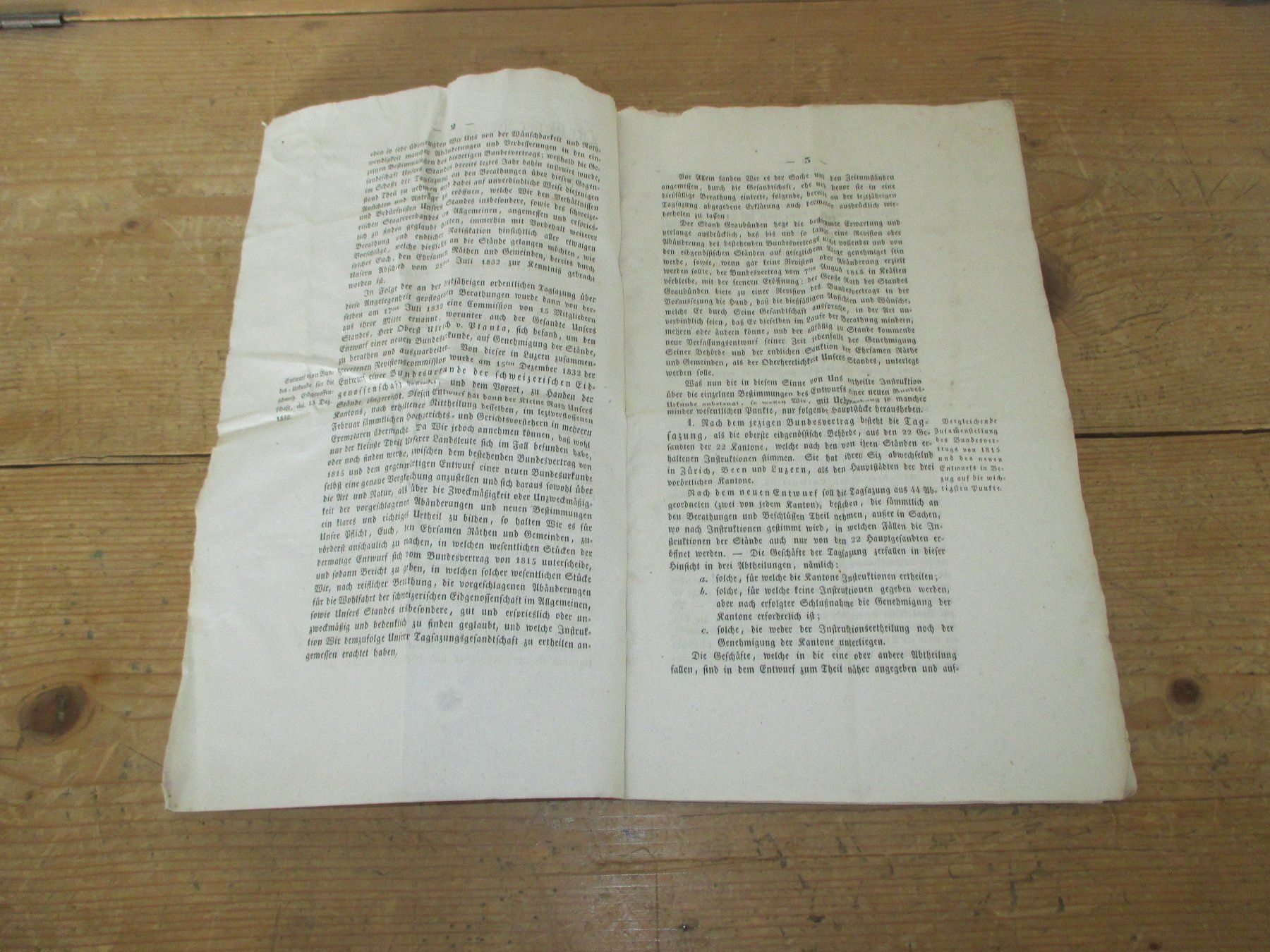 Bücher: Der Grosse Rath des Kantons Graubünden 1833 – Gebraucht aus Flims - Dorf von Stagediver 1