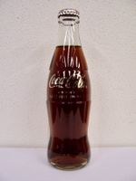 1 kleine alte Flasche COCA-COLA LAST EDITION 1999 E. BURKE