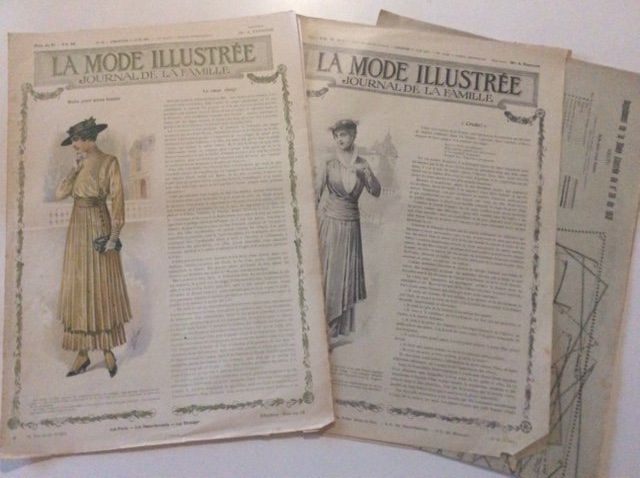 Riviste & Magazine: Journal sur la Mode 1915 – Usato da Genève venduto da edelweiss1900 1