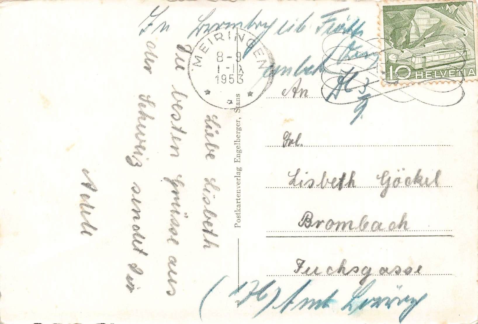 Cartoline postali: sustenpass – Usato da Biasca venduto da Blenio71 1