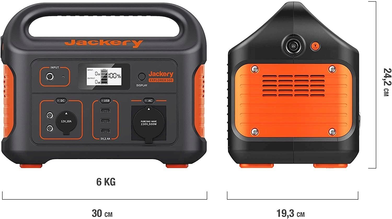 Générateurs de courant: Jackery Explorer 500 Powerstation – Neuf avec emballage d'origine à Bottighofen par zaap 3