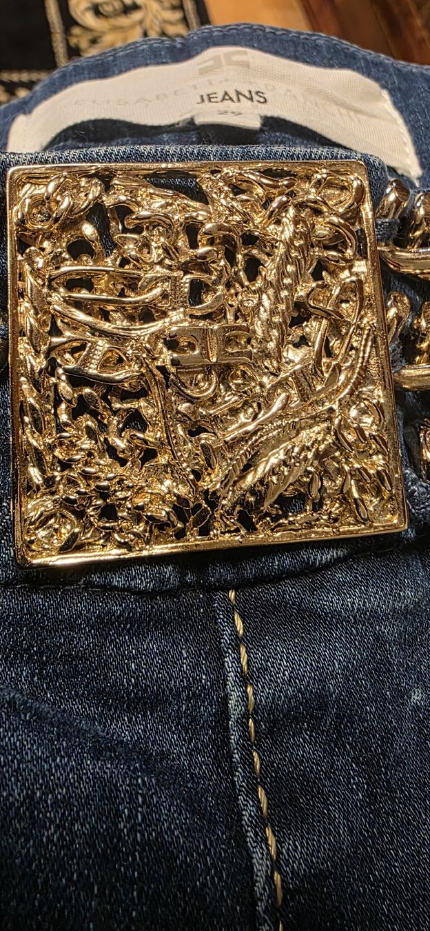 Jeans: Elisabetta Franchi Jeans Hose – Neuf (Voir description) à Kaufdorf par Nati-Nati 2