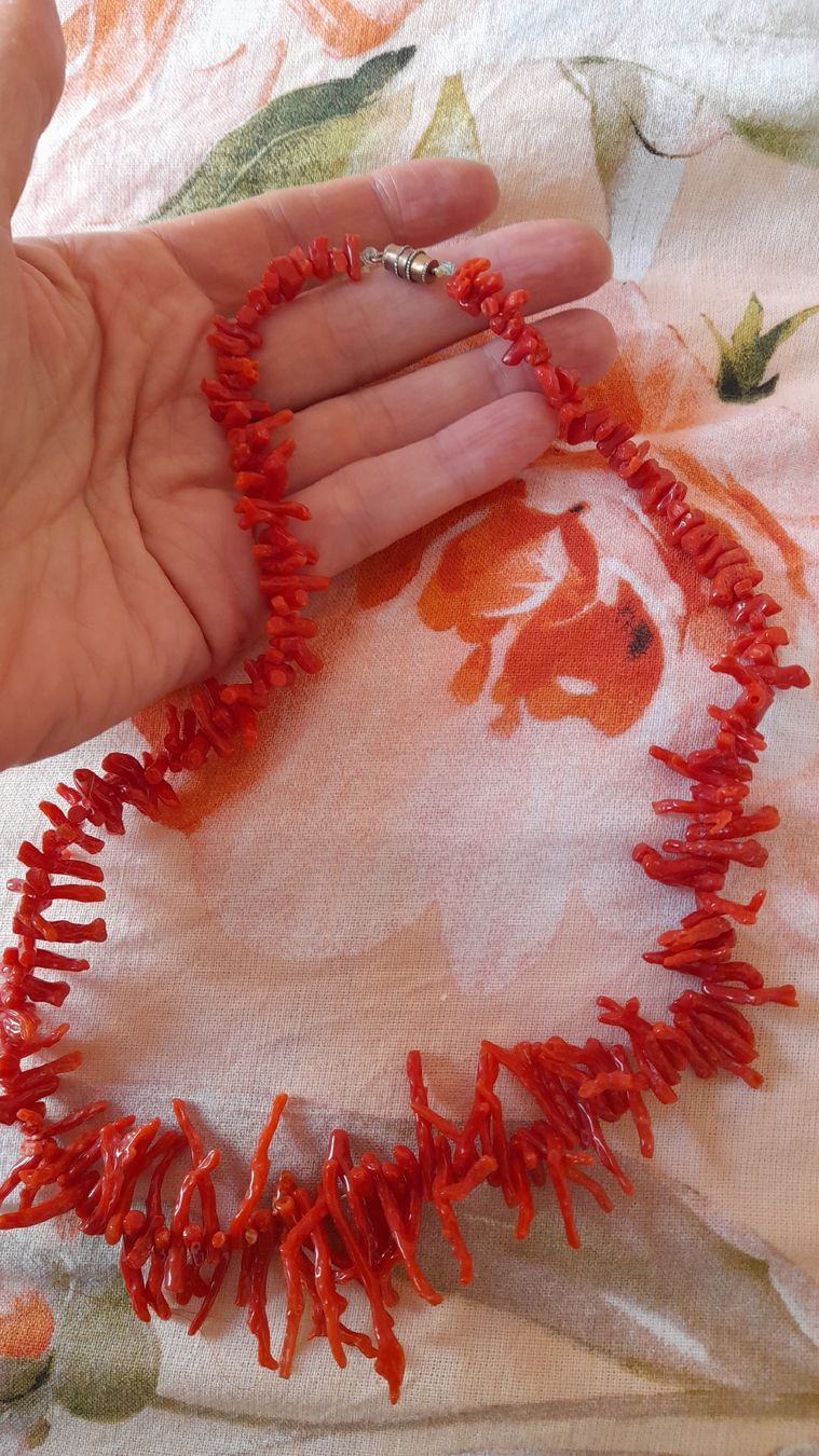 Catenine: Collana vintage di corallo vecchia- Elegante – Usato da Lugano venduto da ann_5w7n 2