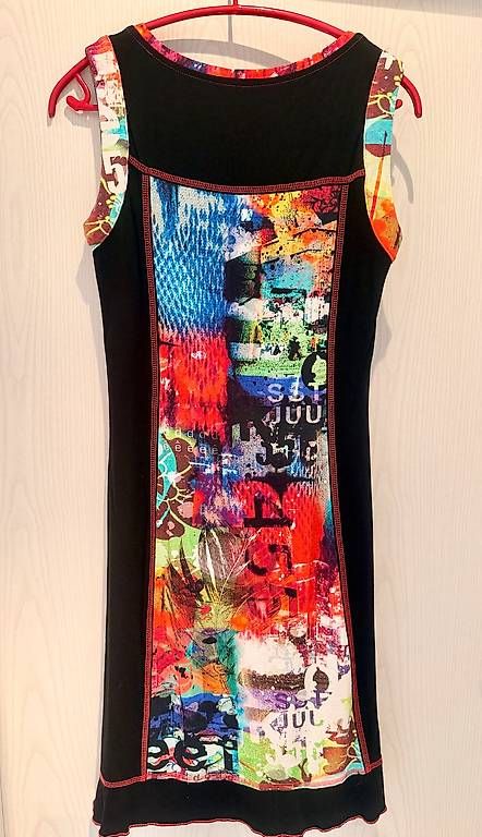 Kleider: Class FX Kleid mit buntem Print & Shaping-Innenrock  Gr 36 – Gebraucht aus Schindellegi von Moom1402 1