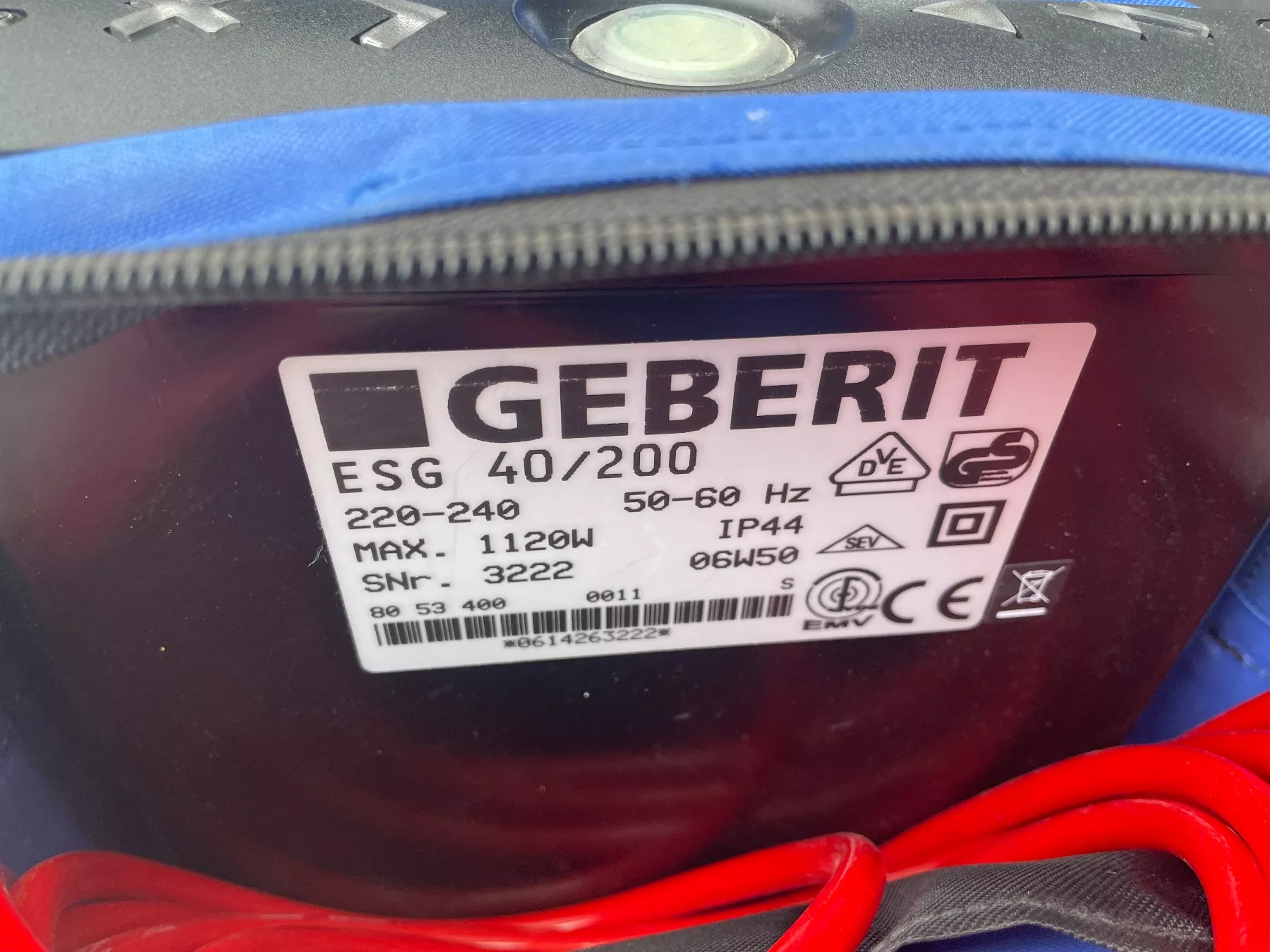 Löten & Schweissen: Geberit Schweissgerät ESG – Neu (gemäss Beschreibung) aus Schötz von Herbie 3
