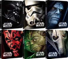 STAR WARS STEELBOOK - Complete George Lucas Saga (1977-2005)