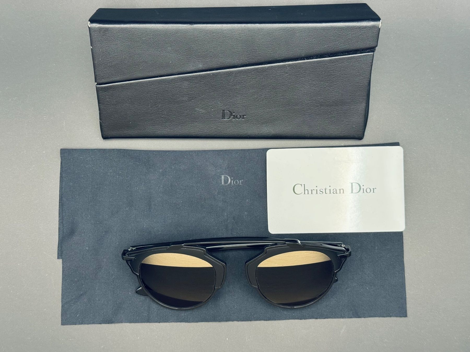 Dior Occhiali & Lenti: Dior So Real Black Sunglass – Usato da Meisterschwanden venduto da Nandda 2