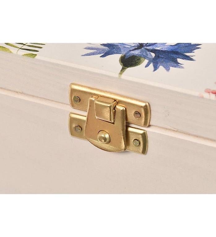Altro in Decorazioni & Accessori: Holztaschentuchbox Mit Buntem Druck – Usato da Buchs Zh venduto da bar_7kk7 1