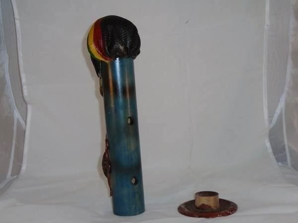 Candele: grosse Räucherstäbchenhalter rasta – Nuovo (secondo la descrizione) da Minusio venduto da Chinatech 2