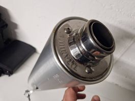Original Suzuki GSX-R 1000 Auspuff Endtopf Titanium wie neu