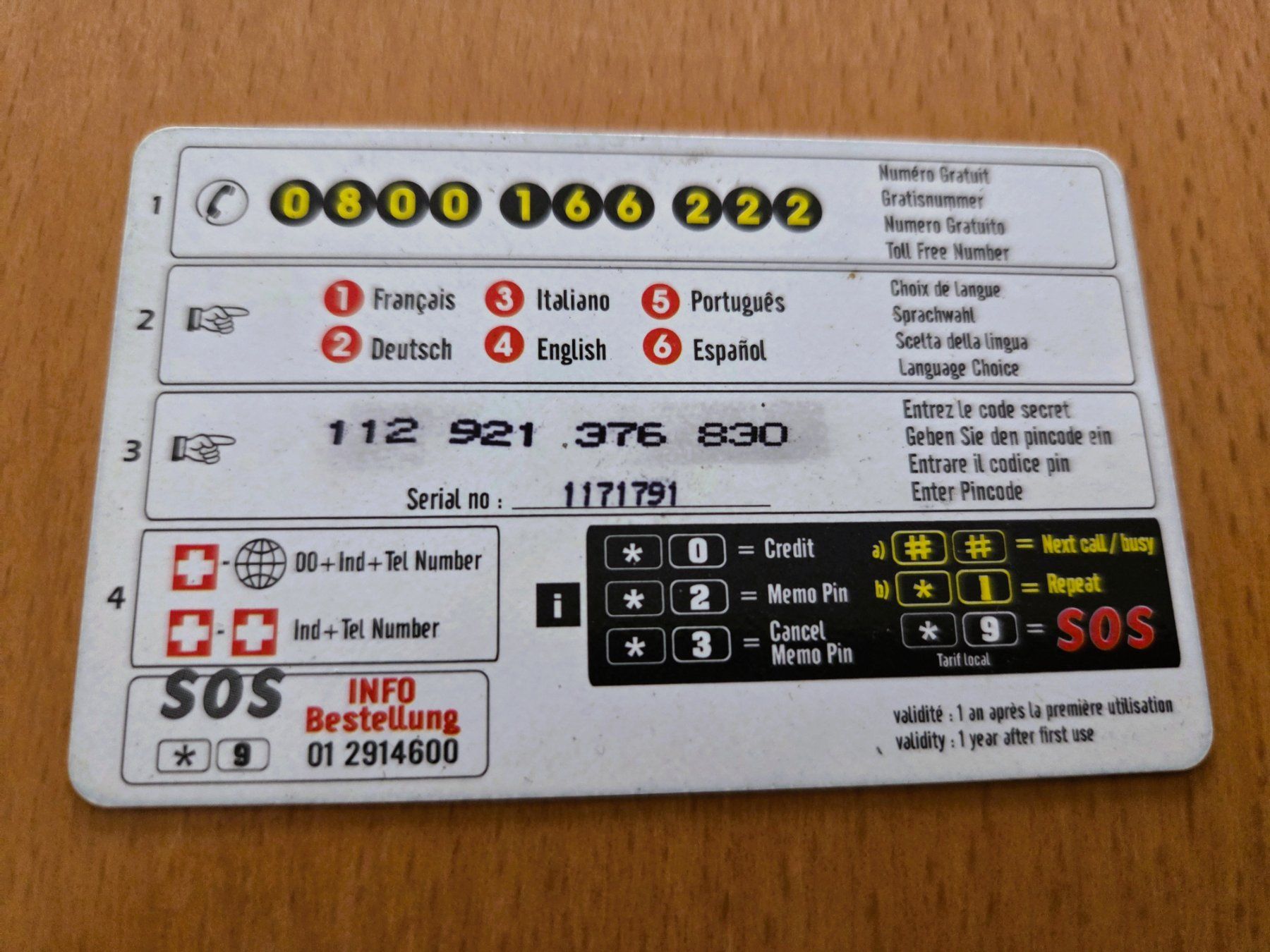 Schede telefoniche: PREPAID - SCHWEIZ – Usato da Brüttisellen venduto da Nighttrain 1