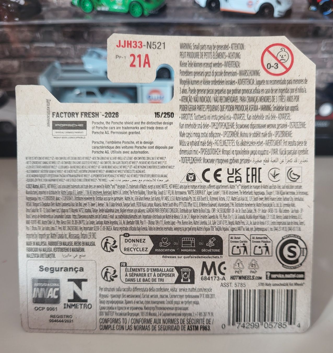 Hot Wheels 2026 Porsche 911 Carrera T (Neu und originalverpackt) in ...