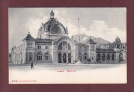 LUZERN - Bahnhof - Kutsche - Alpen