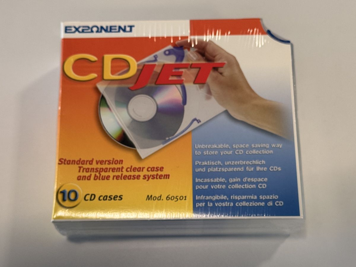 Tutti i DVDs: 60 CD / DvD / Blu-Ray Hüllen Dünne Sleeves elastisch CD Jet – Nuovo e nell'imballaggio originale da Hildisrieden venduto da Frentz 2