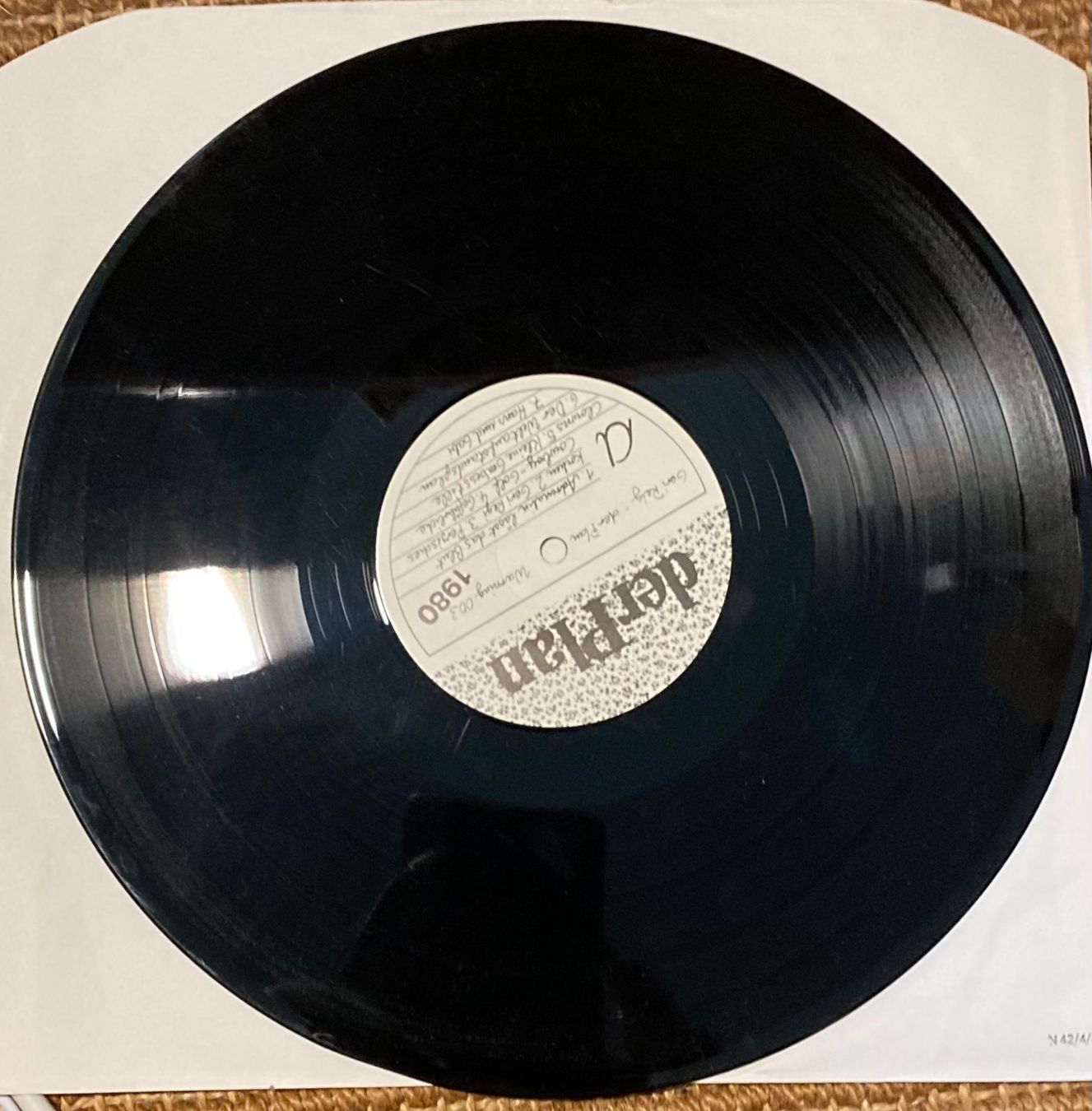 Vinyles: Der Plan- Geri Reig (NDW) – D'occasion à Allschwil par Snox_3000 2
