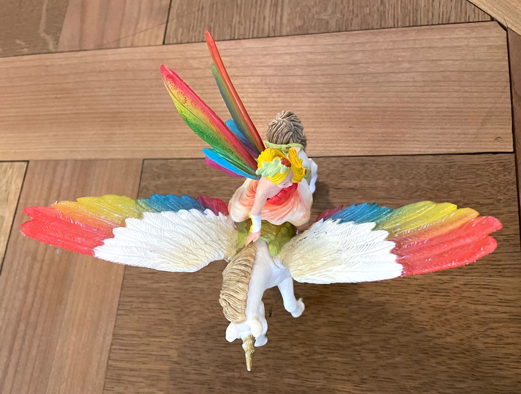 Figuren: Spielzeug Pferd mit Elfe/Engel – Gebraucht aus Zürich von Capetown14 2