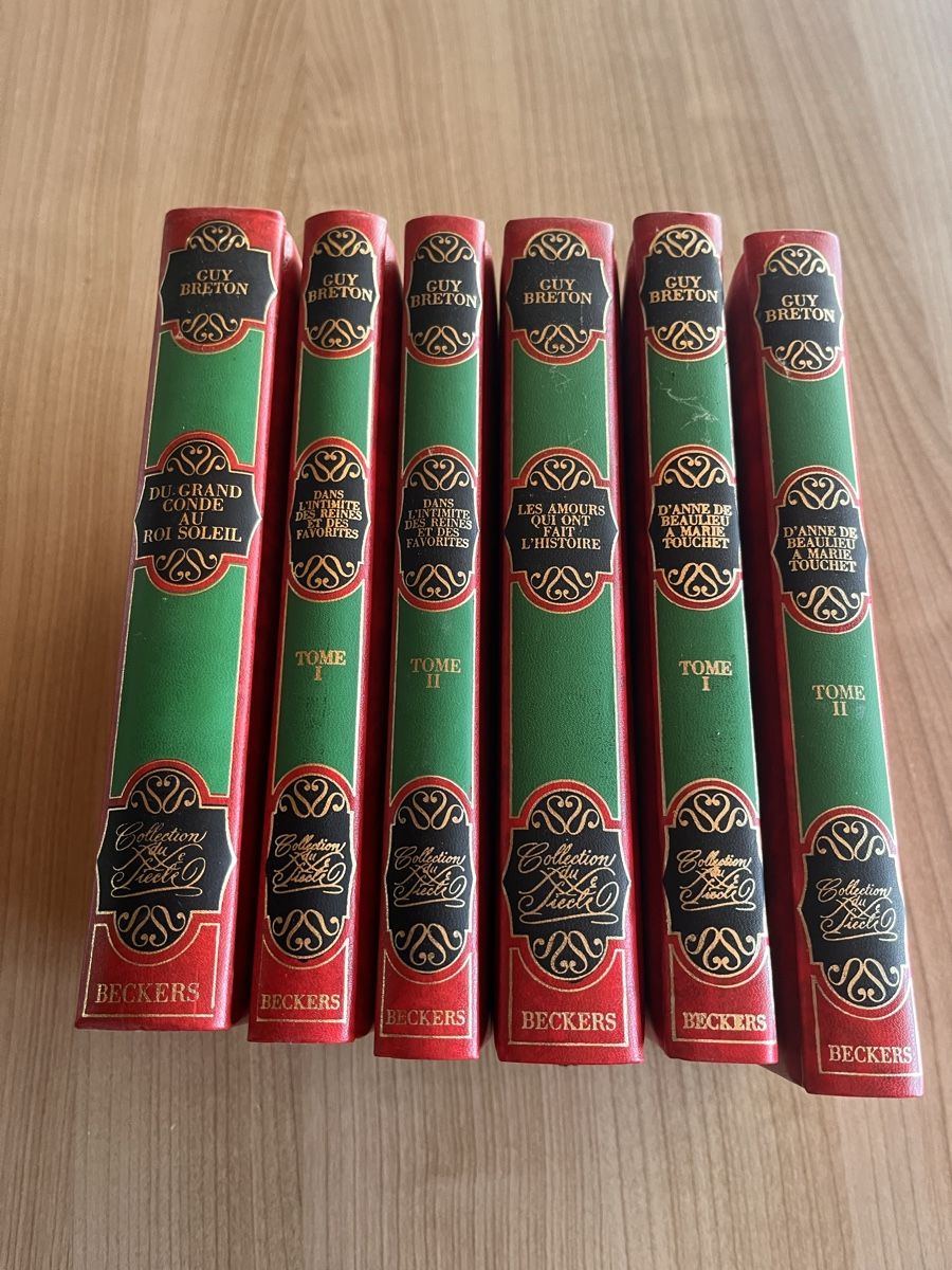 Libri: Livres de Guy Breton. Collection du 20ème siècle – Usato da Vuisternens-en-Ogoz venduto da Ganecha